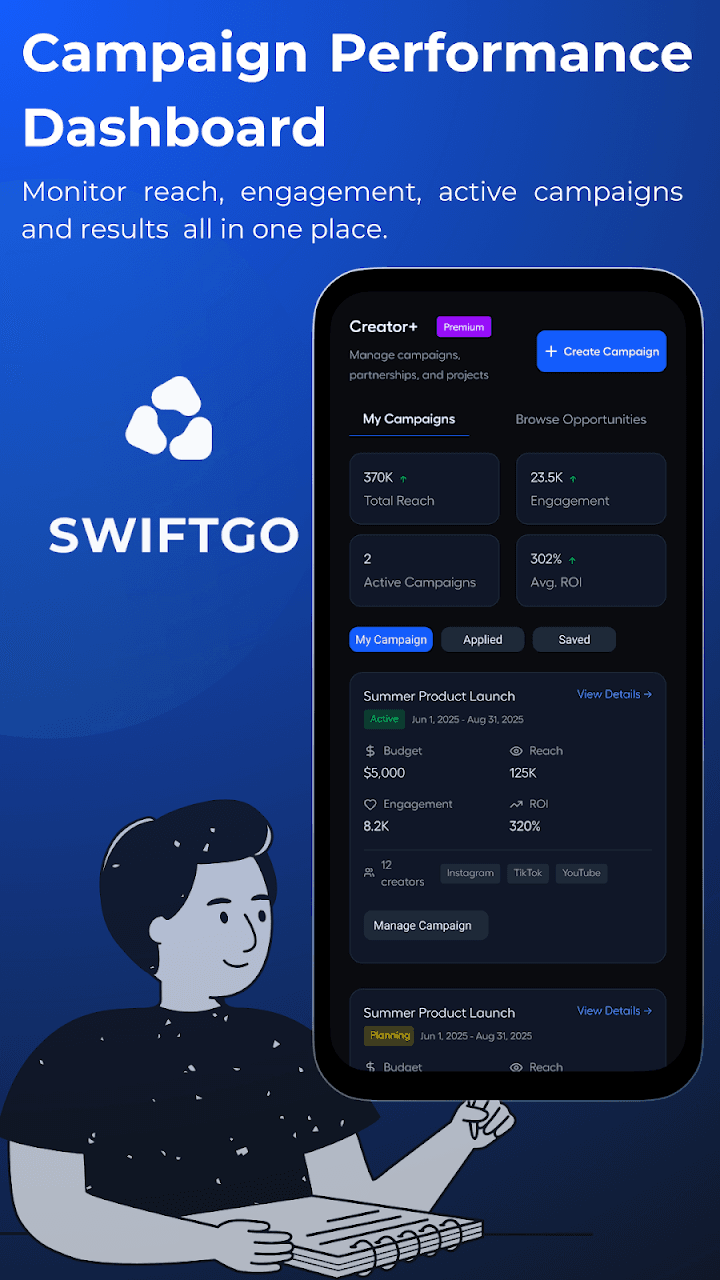 SwiftGo screenshot 1